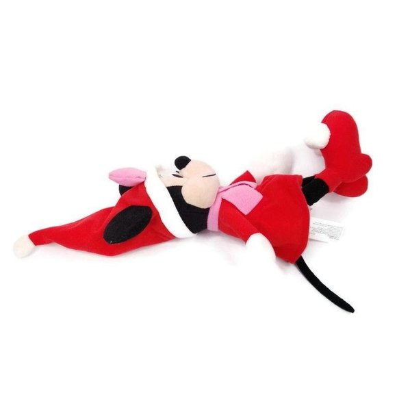 Kohls Cares Minnie Mouse Mrs Claus Plush Stuffed - Picture 5 of 10